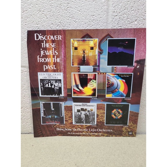 Electric Light Orchestra Discovery Vinyl Record Album LP - Plastic Seal VGC+ - Picture 5 of 9